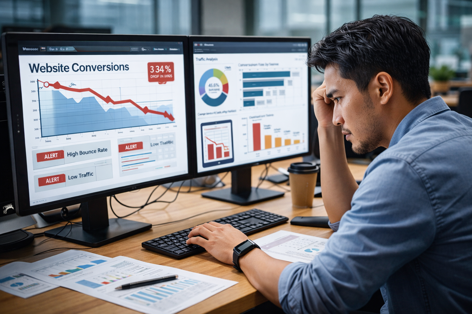 If Visitors Aren’t Turning Into Leads, Your Website Structure Is the Problem — Not Your Traffic (A Guide for Davao Service Businesses)