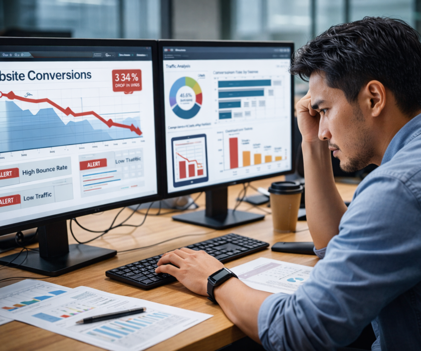 If Visitors Aren’t Turning Into Leads, Your Website Structure Is the Problem — Not Your Traffic (A Guide for Davao Service Businesses)